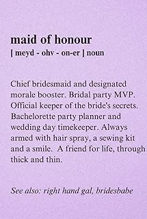 Maid Of Honour Journal ürün görseli 1