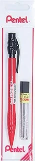 Pentel 0.5 Mm Prime Plastik Gövdeli Versatil + 12'Li Yedek Uç Set Kirmizi ürün görseli 1