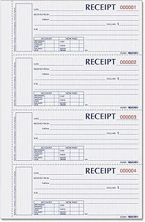 Hardcover Numbered Money Receipt Kitap, 6 – 7/8 X 2 3/4, Three-Parça, 200 Forms ürün görseli 1