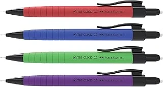 Faber-Castell, Faber Versatil Kalem Tri-Click Rubberized 0.5Mm, 5084136208000, 1 Adet, Asorti ürün görseli 1