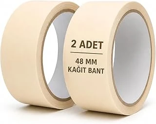 2'Li Maskeleme Bandı Boya Bandı 48Mm Kağıt Bant ürün görseli 1