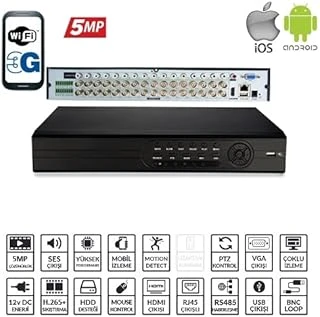 32Kanal Ez-8732Ahd 5Mp Analog Kayit Ci̇hazi ürün görseli 1