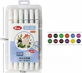 Valkyrie 12 Adet Slim Marker Kalem Seti ürün görseli 1
