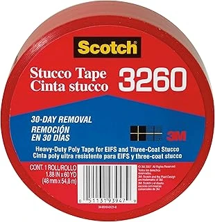 Scotch 3260-A Sıva Bandı, 4,8 Cm X 60 Yd, Kırmızı ürün görseli 1