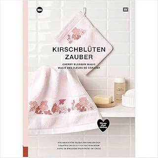 Stickbuch 184 Kirschblütenzauber - Stickbuch Für Gezählten Kreuzstich ürün görseli 1
