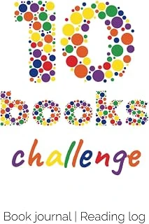 Independently Published 10 Books Challenge Reading Log | Reading Journal: Challenge Your Kid To Read 10 Books. Track The Progress In This Compact 7X10 Log Book | Notebook. ürün görseli 1