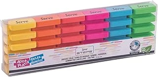 Serve Steps Silgi Fosforlu 6Li Pet ürün görseli 1