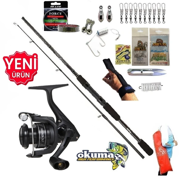 Okuma Revenger Rv-3000A 270cm 7-30gr Karbon Wave Power Kıyı Olta Takımı Seti ürün görseli 1