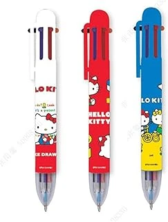 Miniso Sanrio 6 Renk Çoklu Tükenmez Kalem - Hello Kitty ürün görseli 1