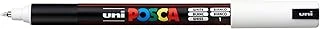 Posca Pc-1Mr Uni Beyaz Boya Marker Kalemler İnce 0,7 Mm Kalibre Uç Ucu Her Yüzeye Yazılır Kumaş Cam Taş Metal Ahşap Plastik ürün görseli 1
