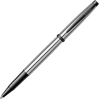 Scrikss Metropolis 800 Roller Kalem Siyah Krom ürün görseli 1