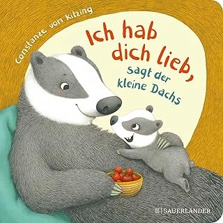 "Ich Hab Dich Lieb", Sagt Der Kleine Dachs ürün görseli 1