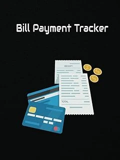 Bill Payment Tracker: Monthly Bill Planner, Bill Tracker Journal, Monthly Bill Organizer & Payments Checklist Log Book Hardcover ürün görseli 1