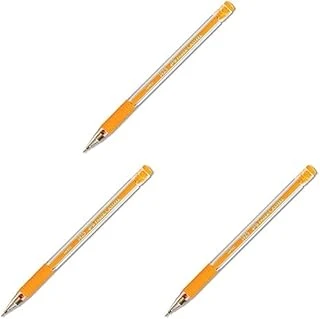 Faber-Castell 1425 Tükenmez Ailesi, Turuncu 3Lü Paket ürün görseli 1