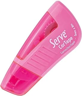 Serve Cortape Şerit Silici 5 Mm*8Mt Pembesi Tekli Blister ürün görseli 1