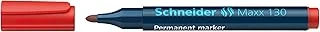 Schneider Maxx 130 Yuvarlak Uç Permanent Markör 1-3 Mm Kirmizi ürün görseli 1