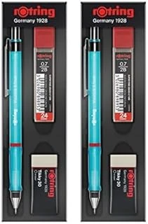 Rotring Visuclick Versatil Kalem 3’Lü Okul Seti, Uçlu Kalem 0.7 Mm, 0.7 Uç 2B, Silgi Hediye - 2Li Paket ürün görseli 1