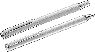 Steelpen Serisi 5082 Krom Dolma Kalem+Tükenmez Kalem ürün görseli 1