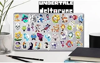 Undertale Sticker Telefon Laptop Notebook Tablet Defter Matara Stiker Etiket ürün görseli 1