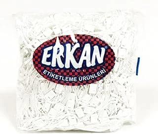 İskur Kilitli Etiket İpi Beyaz Renk 1.000 Adet (1 Paket) ürün görseli 1