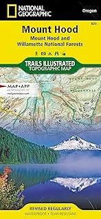 Mount Hood, Mount Hood & Willamette National Forests: Trails Illustrated Other Rec. Areas ürün görseli 1
