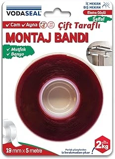 Vodaseal Montaj Bandı, 19Mmx5Mt, Şeffaf. ürün görseli 1