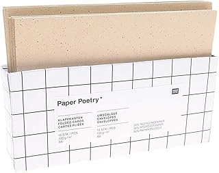 Kartenset B6, Recyclingpapier Cappuccino, Fsc Mix ürün görseli 1