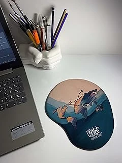 Dünya Haritası Baskılı Bilek Destekli Mouse Pad ürün görseli 1