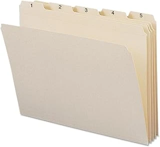 Smead Indiziert Dosya Düzenleyici Set, Her Gün (1 – 31), Klasörlere, Güçlendirilmiş 1/5-Cut Tab, Letter Size, Manila, 31 Set (11769) ürün görseli 1