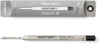 Leuchtturm1917 Drehgriffel Nr. 1, Tükenmez Kalem Yedeği, 2'Li Paket, Siyah, Bold (B) Uç ürün görseli 1