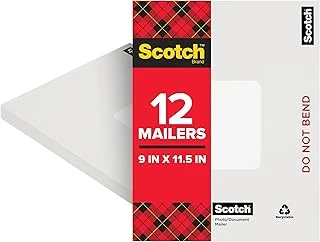 Scotch Photo/Document Mailer, 9 X 11,5 Inç, 12'Li Paket (7917) ürün görseli 1