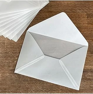 Bimotif Beyaz Transparan Zarf, 13X18 Cm 5 Adet ürün görseli 1