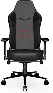 Cybeart Dc Series Batman Edition Pu Deri 4D Hafızalı Bel Destekli Ergonomik Koltuğu Siyah ürün görseli 1