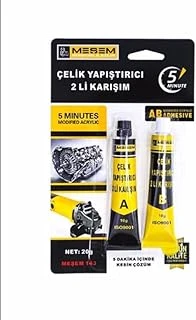 Meşem Çelik Yapıştırıcı 2’Li Karışım 20 Gr ürün görseli 1