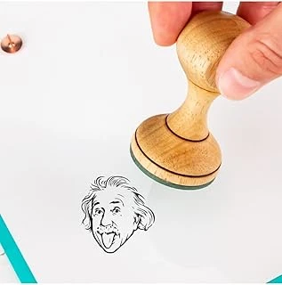 Hediyesepeti Fizikçilere Hediye Einstein Tasarımlı Esprili Mühür ürün görseli 1
