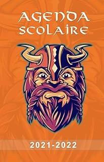 Agenda Scolaire 2021 2022: Agenda 2021-2022 Viking Journalier Pour Ecoliers Primaire Collège Lycée Étudiant Pour Fille Et Garçon | Planificateur ... Année Pleine De Réussite - Format Standard ürün görseli 1