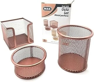 Mas Perfore Üçlü Set Gold ürün görseli 1