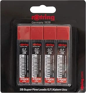 Rotring Super Polimer Kurşun Kalem Ucu (2B), 4'Lü Paket, 0.7 Mm - 2094211 ürün görseli 1