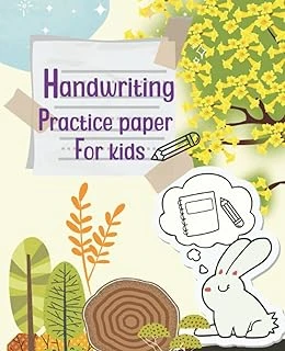 Handwriting Practice Paper For Kids: Bumper 100-Page, Dotted Midline Notebook, Blank Writing Practice Worksheet, Handwriting Workbook For Abc Kids, Pre-K, Kindergarten, Homeschool ürün görseli 1