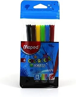 Maped 845723 Color Peps 6 Renk Keçeli̇ Kalem ürün görseli 1