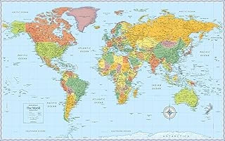 Rand Mcnally Signature Edition Wall Map: Katlanmış ürün görseli 1