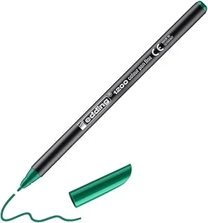 Edding 1200 Ince Uçlu Keçeli Kalem - Yeşil - 1 Kalem - Yuvarlak Uçlu 1 Mm ürün görseli 1