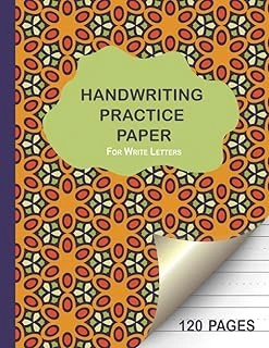 Independently Published Handwriting Practice Paper 120 Pages - For Write Letters: 120 Pages With Dotted Line For Kids To Learn Writing Letters, Numbers ürün görseli 1
