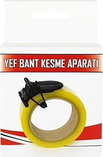 Pratik Bant Kesme Aparatı, 50 Mm, Plastik Gövde, Metal Bıçaklı, El Tipi Bant Kesici, Ofis, Depo, Paketleme İçin, Ergonomik, Kolay Kullanım, Sağlam Mekanizma ürün görseli 1