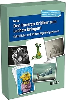 Den Inneren Kritiker Zum Lachen Bringen!: Selbstliebe Und Selbstmitgefühl Gewinnen. 80 Übungen Aus Dem Improvisationstheater Für Psychotherapie, ... Cm In Stabiler Box (Beltz Therapiekarten) ürün görseli 1