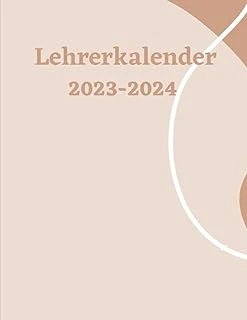 Lehrerkalender 2023-2024: Lehrerkalender 2023-2024: Unterrichtsplaner ( Wochenkalender) 2023/2024 .144Seiten/ Terminplaner Für Lehrer Von August ... ... 2023-2024/ (German Edition) ürün görseli 1