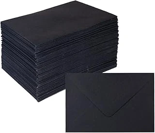 Siyah Mini Zarf - 100 Adet - 7X9Cm 12991453100 ürün görseli 1