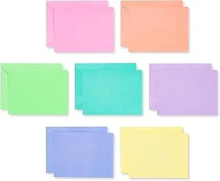 American Greetings Zarflı Boş Kartlar, Parlak Pastel Renkler, 200 Adet ürün görseli 1