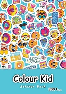 Colour Kid 800+ Eğlenceli Çıkartma - Planner Gift Stickers ürün görseli 1