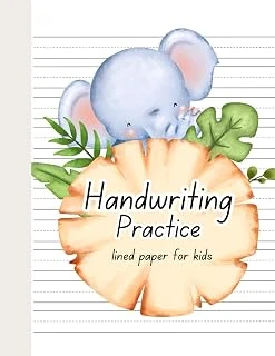 Independently Published Handwriting Practice Lined Paper For Kids: Blank Pages For All Ages In School Learn How To Write ürün görseli 1